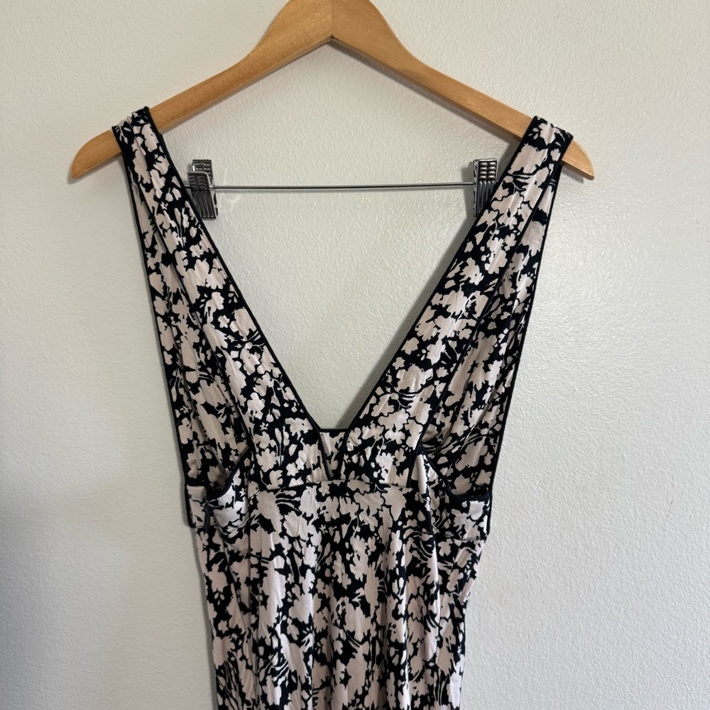 NWT Free People Oh La La Bias Midi Floral Dress Jet Combo size 2 - Picture 10 of 16